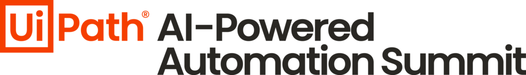 UiPath AI-powered Automation Summit Logo