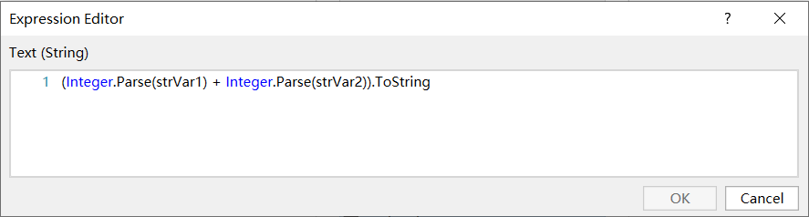 uipath string