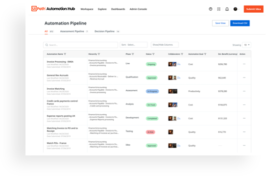 uipath connect enterprise hub