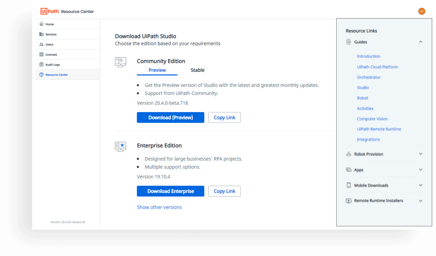 uipath enterprise pricing